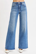 Load image into Gallery viewer, RISEN High Rise Wide Leg Jeans Plus Size