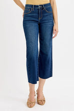 Load image into Gallery viewer, RISEN Tummy Control High Rise Crop Wide Jeans