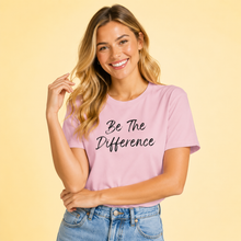 Load image into Gallery viewer, Step Up Be The Difference T-Shirt