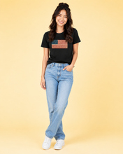 Load image into Gallery viewer, American Flag Organic Cotton T Shirt