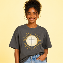 Load image into Gallery viewer, Centered In Light Garment Dyed Heavyweight T-Shirt