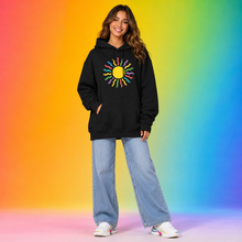 Load image into Gallery viewer, The Enchanted Rainbow Sun Hoodie