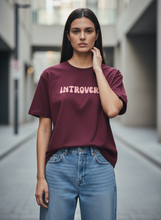 Load image into Gallery viewer, Introvert Socially Selective Emotionally Brilliant T-Shirt
