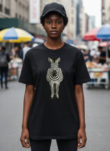 Load image into Gallery viewer, Organic Striped Spirit Zebra T-Shirt