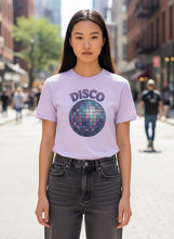 Load image into Gallery viewer, Disco Ball Garment Dyed Heavyweight Cotton T-Shirt