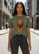 Load image into Gallery viewer, Organic Golden Mane Lion T-Shirt