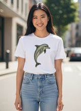 Load image into Gallery viewer, Organic Majestic Dolphin T-Shirt