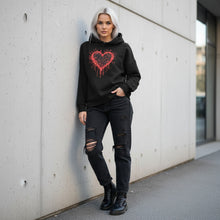 Load image into Gallery viewer, Bleeding Heart Street Art Hoodie