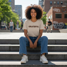 Load image into Gallery viewer, GRATEFUL Relaxed Cotton T-Shirt