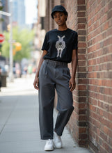Load image into Gallery viewer, Organic Striped Spirit Zebra T-Shirt