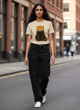 Load image into Gallery viewer, Organic Endangered Red Panda T-Shirt