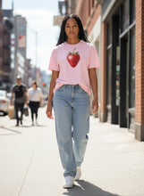 Load image into Gallery viewer, Sun Ripened Strawberry Cotton T-Shirt