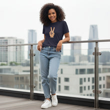 Load image into Gallery viewer, Peace Sign Relaxed T-Shirt