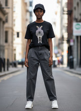 Load image into Gallery viewer, Organic Striped Spirit Zebra T-Shirt