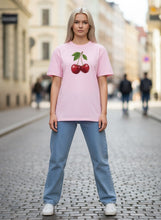 Load image into Gallery viewer, Crimson Cherrie Cotton T-Shirt