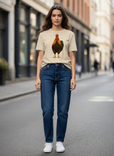 Load image into Gallery viewer, Organic Rising Sun Rooster T-Shirt