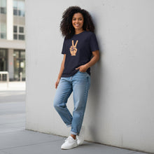 Load image into Gallery viewer, Peace Sign Relaxed T-Shirt