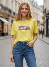 Carica l'immagine nel visualizzatore di Gallery, Spiritual Gangster Good Vibes But Do Not Push It T-Shirt