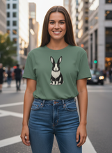 Load image into Gallery viewer, Organic Bunny Noir T-Shirt