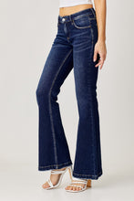 Load image into Gallery viewer, RISEN Low Rise Blue Denim Flared Leg Jeans
