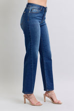 Load image into Gallery viewer, Judy Blue Side Seam Blue Denim Straight Leg Jeans
