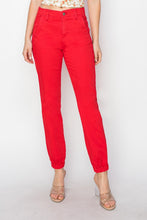 Load image into Gallery viewer, RISEN Red Denim Jogger Jeans
