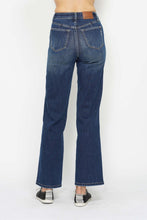 Load image into Gallery viewer, Judy Blue Tummy Control Washed Blue Denim Straight Leg Denim Jeans
