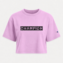 Load image into Gallery viewer, CHAMPION You Are A Champion Cropped T-Shirt
