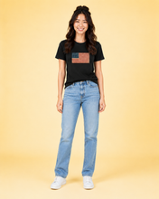 Load image into Gallery viewer, American Flag Organic Cotton  T Shirt
