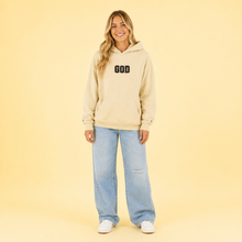 Load image into Gallery viewer, Embroidered GOD Cross Hoodie
