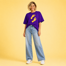 Load image into Gallery viewer, Leave Your Mark Footprints T-Shirt
