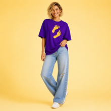 Load image into Gallery viewer, Leave Your Mark Footprints T-Shirt
