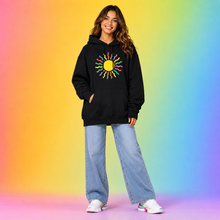 Load image into Gallery viewer, The Enchanted Rainbow Sun Hoodie

