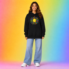 Load image into Gallery viewer, The Enchanted Rainbow Sun Hoodie
