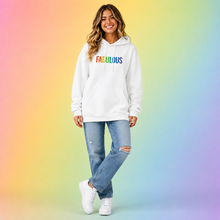Load image into Gallery viewer, FABULOUS Rainbow Statement Hoodie
