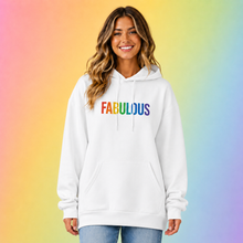 Load image into Gallery viewer, FABULOUS Rainbow Statement Hoodie

