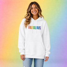 Load image into Gallery viewer, FABULOUS Rainbow Statement Hoodie

