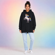 Load image into Gallery viewer, Classic Rainbow Unicorn Hoodie
