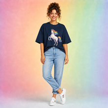 Load image into Gallery viewer, Rainbow Unicorn T-Shirt
