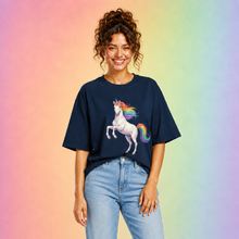 Load image into Gallery viewer, Rainbow Unicorn T-Shirt
