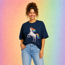 Load image into Gallery viewer, Rainbow Unicorn T-Shirt
