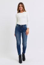 Load image into Gallery viewer, Judy Blue Mid Rise Blue Denim Skinny Jeans
