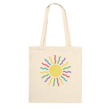 Load image into Gallery viewer, Enchanted Rainbow Sun Premium Tote Bag

