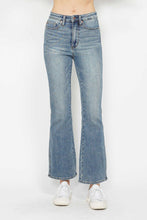 Load image into Gallery viewer, Judy Blue Tummy Control Back Embroidered Pocketed Bootcut Jeans
