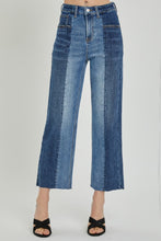 Carica l'immagine nel visualizzatore di Gallery, RISEN Mid Rise Two Tone Blue Denim Jeans
