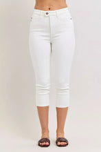 Load image into Gallery viewer, Judy Blue High Waist Extended Waistband Capri Pants with Spade Pockets
