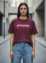 Load image into Gallery viewer, Introvert Socially Selective Emotionally Brilliant T-Shirt
