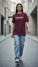 Load image into Gallery viewer, Introvert Socially Selective Emotionally Brilliant T-Shirt
