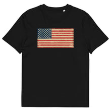 Load image into Gallery viewer, American Flag Organic Cotton  T Shirt
