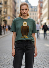 Load image into Gallery viewer, Organic Mighty Wing Bald Eagle T-Shirt
